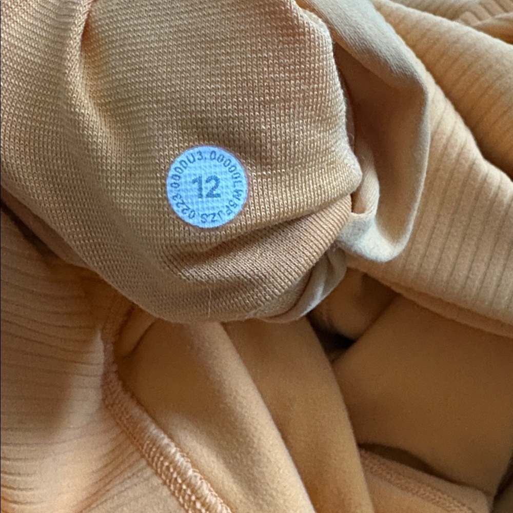 NEW Lululemon Align Ribbed High-Rise Pant 25" Mango Dream size 12 - Picture 2 of 6